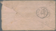 Großbritannien: 1869, 1d Dark-rose On Letter From TARBERT To Harrisburg/USA, Paying The Postage To P - Andere & Zonder Classificatie