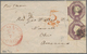 Großbritannien: 1855, Embossed 6d. Dull Lilac, Two Copies In Fresh Colour And Normally Cut, Correct - Andere & Zonder Classificatie