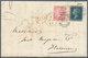 Großbritannien: 1862 (Jan 11), Entire From London To Florence, Italy Franked With 1857 4d Rose And 1 - Andere & Zonder Classificatie