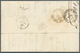 Großbritannien: 1862 (Jan 11), Entire From London To Florence, Italy Franked With 1857 4d Rose And 1 - Andere & Zonder Classificatie