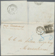 Großbritannien: 1873, QV 6 D Deep-grey Plate 15 On Folded Letter From "DUNDEE OC 17 77" To Maranham - Andere & Zonder Classificatie