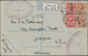 Großbritannien: 1921: Registered Envelope Addressed To London Bearing Great Britain SG 360 1d Carmin - Other & Unclassified