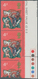 Großbritannien: 1970, 4 D. Christmas (Shepherds And The Apparition Of The Angel), Vertical Strip Of - Other & Unclassified