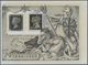 Großbritannien: 1990, 150th Anniversary Of Stamps, "Black Penny/Seahorse" Miniature Sheet Showing Va - Other & Unclassified