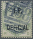 Großbritannien - Dienstmarken: 1885, Inland Revenue, QV 1s. Dull Green, Well Perforated, Used Copy W - Dienstmarken