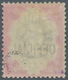 Großbritannien - Dienstmarken: 1901, Inland Revenue, QV 1s. Green/carmine, Slightly Altered/faded Co - Officials