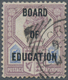 Großbritannien - Dienstmarken: 1902, Board Of Education, QV 5d. Dull Purple/blue, Fresh Colour, Well - Oficiales