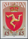 Großbritannien - Isle Of Man - Portomarken: 1992. National Coat Of Arms £5 In An IMPERFORATE Single - Man (Eiland)