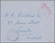 Britische Militärpost In Ägypten: 1935, "(CROWN) POSTAGE PREPAID 19" Red Cancellation On Cover, Blac - Andere & Zonder Classificatie