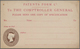 Großbritannien - Ganzsachen: Ca. 1880 Unused Double Preprinted Postal Stationery Card, Very Unusual - Other & Unclassified