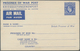 Großbritannien - Ganzsachen: 1942/44five Unused Airmail Postal Stationery Cards And Aerograms For Us - Other & Unclassified