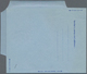 Großbritannien - Ganzsachen: 1950/51 Four Commercially Used And One Unused Aerogram KG VI., All With - Other & Unclassified