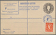 Großbritannien - Ganzsachen: 1956 Unused Postal Stationery Registered Envelope Size F (134x83), Twic - Other & Unclassified