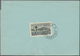 Großbritannien - Ganzsachen: 1959 Four Used Private Postal Stationery Lettersheets Half Penny, Orang - Andere & Zonder Classificatie