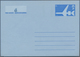 Großbritannien - Ganzsachen: 1968, Aerogram 9d Missing Dark-blue Color, Therefore Imprinted Stamp Wi - Andere & Zonder Classificatie