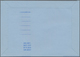 Großbritannien - Ganzsachen: 1968, Aerogram 9d Partially Missing The Address Lines, Unused, Normal C - Other & Unclassified