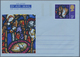 Großbritannien - Ganzsachen: 1970 Unused Aerogram 9d Christmas "Stained Glass", Missing Purple Colou - Other & Unclassified