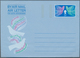 Großbritannien - Ganzsachen: 1971, Unused Aerogram Christmas 5P Doves Of Peace, Double Printing Of W - Other & Unclassified