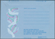 Großbritannien - Ganzsachen: 1971, Unused Aerogram Christmas 5P Doves Of Peace, Double Printing Of W - Other & Unclassified