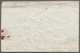 Großbritannien - Stempel: 1843, Folded Letter To Torquai Franked With 1 D Red With Touched To Full M - Marcofilie