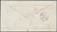 Großbritannien - Stempel: 1862, 2 X 4 D Bright Red QV, Slightly Overlapping Multiple Franking, Tied - Marcofilia