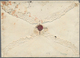 Irland - Vorphilatelie: 1844, Folded Letter From "AHASCRAGH 24 FEB 1844, Galway To Alexandria, Egypt - Prephilately