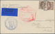 Irland: 1933, 1st SOUTH AMERICA FLIGHT, Contract State Envelope From DUBLIN With Connecting Flight " - Covers & Documents