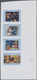 Irland: 2004, 150th Anniversary Of Irish National Gallery, IMPERFORATE Proof Se-tenant Strip Of Four - Covers & Documents