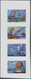 Irland: 2012, Legends, IMPERFORATE VERTICAL Proof Se-tenant Strip Of Four, Mint Never Hinged. - Covers & Documents