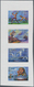 Irland: 2012, Legends, IMPERFORATE VERTICAL Proof Se-tenant Strip Of Four, Mint Never Hinged. - Brieven En Documenten