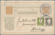 Island: 1912, 1 A Yellow-green And 6 A Gray Additional Franking On 3 A Brown Sigardsson Postal Stati - Otros & Sin Clasificación