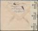 Island: 1945, 40 A Dark Brown And 1 Kr Indigo, Mixed Franking On Airmail Cover From REYKJAVIK, 6.V.4 - Sonstige & Ohne Zuordnung