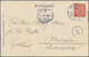 Island - Ganzsachen: 1908, Two Picture Postcards Sent From Reykjavik To Munich, Germany, With 'Gullf - Postal Stationery