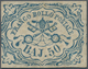 Italien - Altitalienische Staaten: Kirchenstaat: 1852. 50 Baj. Light Blue, New With Rubber, Well Mar - Kerkelijke Staten