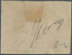 Italien - Altitalienische Staaten: Kirchenstaat: 1852, 50 Baj. Blue Cancelled With Rhombus Stamp, Th - Papal States