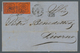 Italien - Altitalienische Staaten: Kirchenstaat: 1867, 10 Cent. Vermiglio Arancio, 10c. Red-orange, - Papal States