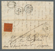 Italien - Altitalienische Staaten: Kirchenstaat: 1868, 10 Cent. Vermiglio Arancio, 10c. Red Orange O - Papal States