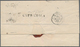 Italien - Altitalienische Staaten: Kirchenstaat: 1868, 10 Cent. Black On Orange Vermilion Tied By Rh - Papal States