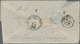 Italien - Altitalienische Staaten: Kirchenstaat: 1868, Envelope Sent From ROMA 5 MAR 68 To Boston US - Papal States