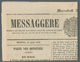 Italien - Altitalienische Staaten: Modena: 1852, 5 Centesimi Verde, 5 C. Green On Newspaper "Message - Modena