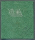 Italien - Altitalienische Staaten: Modena: 1852, "5 C. Black On Green Without Dot", Very Color-fresh - Modena