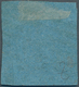 Italien - Altitalienische Staaten: Modena: 1852. 40 C. Black On Sky Blue ("celeste") Paper, Wide Mar - Modena