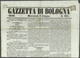 Italien - Altitalienische Staaten: Modena - Zeitungsstempelmarken: 1859, 10 Cent. Black On White Sin - Modena