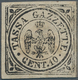 Italien - Altitalienische Staaten: Modena - Zeitungsstempelmarken: 1859.Newspaper Tax Stamp. 10 C Bl - Modena