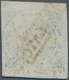 Italien - Altitalienische Staaten: Neapel: 1860. 1/2 Tornese Blue "Croce Di Savoia", Cancelled By Fr - Naples