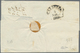Italien - Altitalienische Staaten: Neapel: 1861, ½ Grana Brown, Two Horizontal Pairs On A Letter To - Napels