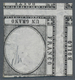 Italien - Altitalienische Staaten: Neapel: 1861, 1 Grano Black, Proof Without Embossed Center In The - Naples