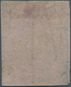 Italien - Altitalienische Staaten: Parma: 1852. 25 Centes Black On Light Violet (discoloured), Unuse - Parma