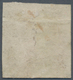 Italien - Altitalienische Staaten: Sardinien: 1851, 40 Cent. Rose Cancelled With Dot Stamp, On Botto - Sardinien