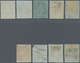 Italien - Altitalienische Staaten: Toscana: 1851, 1 Qu To 9 Cr Complete Set Of Nine Items Cancelled, - Tuscany